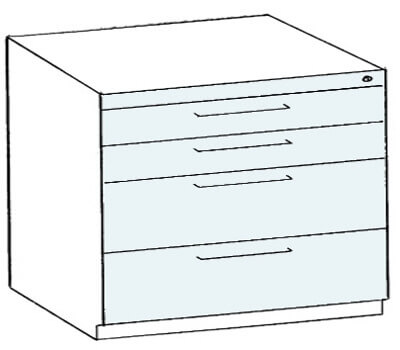 Laborschrank von Deitenbach