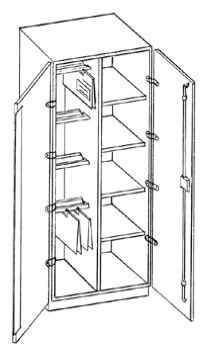 Laborschrank von Deitenbach