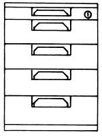 Rollcontainer Deitenbach schematisch